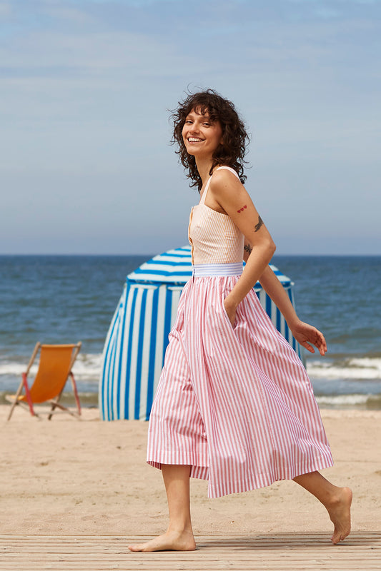 ROBE LAUREN POPELINE