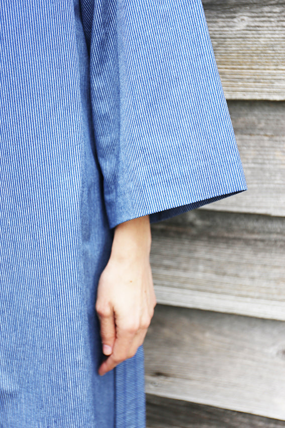 KIMONO LONG DEAUVILLE_HOMAI PARIS_AUTOMNE HIVER 2021_DETAIL MANCHE