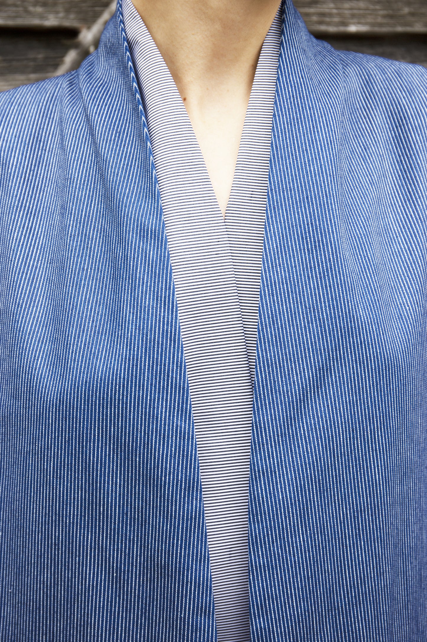 KIMONO LONG DEAUVILLE_HOMAI PARIS_AUTOMNE HIVER 2021_DETAIL COL