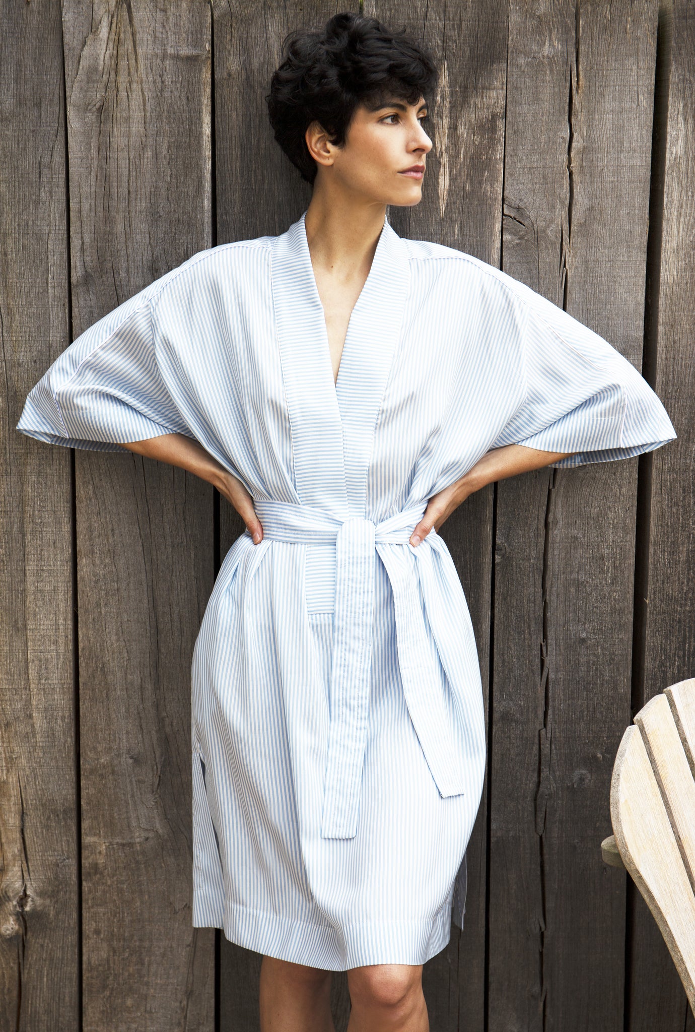 TUNIQUE_CHEMISE DE NUIT MADELEINE_SOIE_HOMAI PARIS_AUTOMNE HIVER 2021_DETAIL CEINTURE