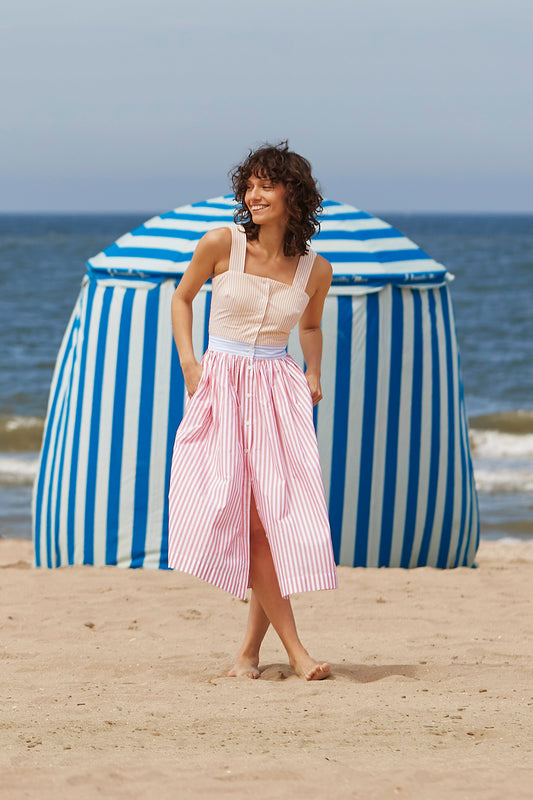 ROBE LAUREN POPELINE