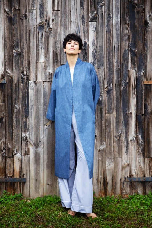 KIMONO LONG DEAUVILLE_HOMAI PARIS_AUTOMNE HIVER 2021