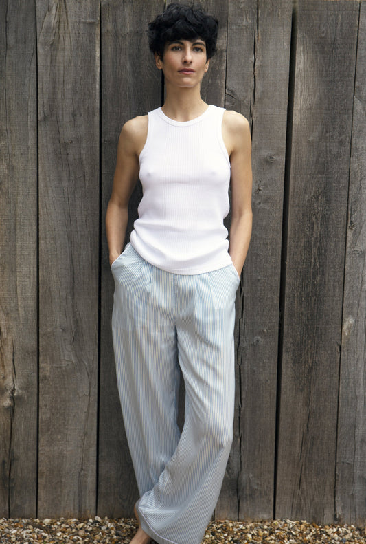 PANTALON GABRIELLE SOIE_HOMAI PARIS_AUTOMNE HIVER 2021